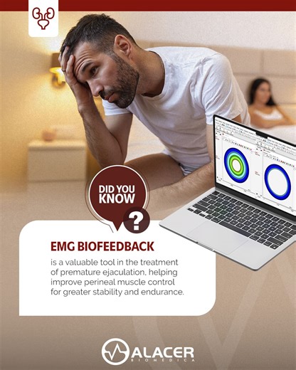 EMG Biofeedback for Premature Ejaculation Treatment | Alacer Biomédica posted on the topic | LinkedIn