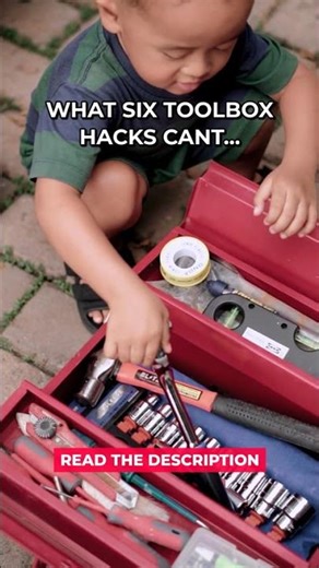 Six Easy Ways To Organize Toolbox #Shorts