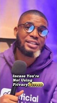 What to do to prevent people from looking into your phone without the need for privacy screen guard