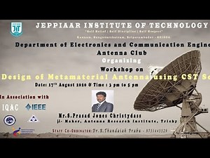 DESIGN OF METAMATERIAL ANTENNA USING CST SOFTWARE