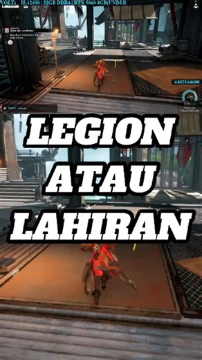 LEGION ATAU LAHIRAN ANAK WKWK | YOUTUBE & TIKTOK @MRLwuse #wutheringwaves #arknightsendfield #shorts