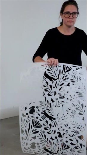 Stenciling A Dresser Tutorial