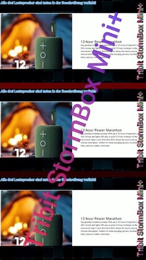 Tribit StormBox Mini+ Solide