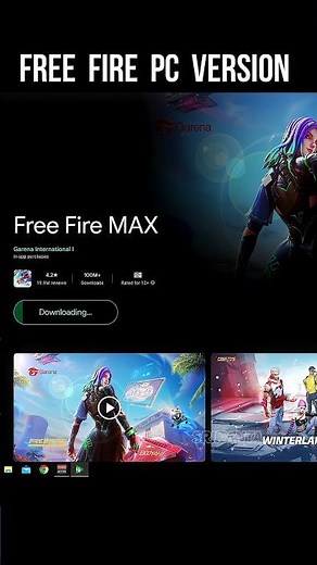 Free Fire PC Version 🔥 PC Version Free fire Gameplay & Difference #srikantaff