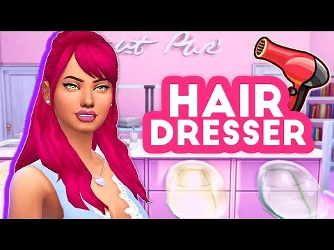 HAVE YOUR SIM BECOME A HAIR DRESSER💇🏻 // HAIRSTYLIST CAREER MOD OVERVIEW | THE SIMS 4