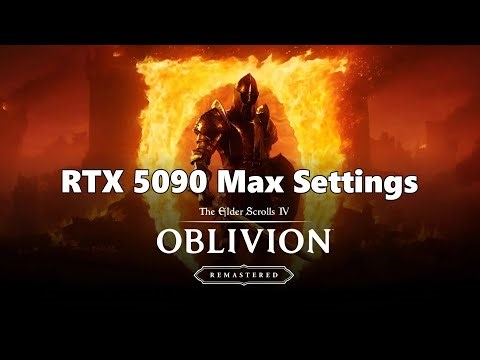 Oblivion Remastered RTX 5090 Gameplay (4K Maximum Settings, Hardware RT, DLAA)