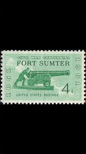 100th anniversary of the firing on Fort Sumter Revealed With Stamps and AI Magic #history