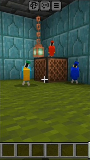Minecraft Dancing Parrot 🦜. #minecraft #shorts #memes