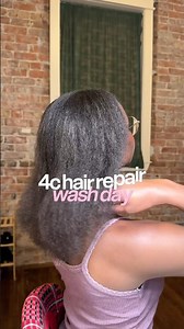 I lovee washing my hair 🤍✨#4chair #naturalhair #curlyhair #coilyhair #pr