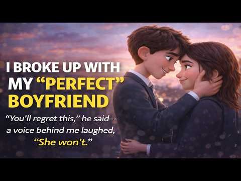 I broke up with my “perfect” boyfriend,he said, “You’ll regret this.”Before I could reply—a voice...