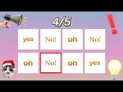 Say The Word On Beat Challenge | levels 1-3 | Fast Rhythm Test |