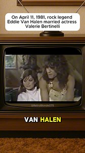 🎸💔 On April 11, 1981, rock legend Eddie Van Halen married actress Valerie Bertinelli, forming one of the most iconic celebrity couples of the '80s. Their union, however, faced significant challenges, including struggles with substance abuse and infidelity, leading to their separation in 2001 and eventual divorce in 2007. Despite the hardships, they shared a deep bond through their son, Wolfgang, and remained connected until Eddie's passing in 2020.#EddieVanHalen #ValerieBertinelli #80sCelebrit