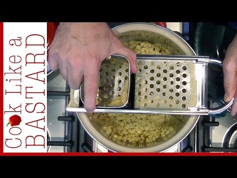 How to make Hungarian Dumplings Nokedli