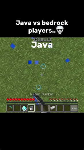 Java vs Bedrock players be like!... 💀😂