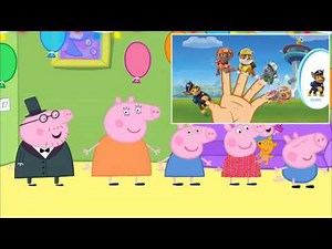 Peppa pig finger family