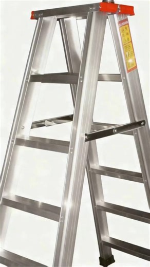 4 Steps - Foldable Double Side-A Aluminum Ladder | Lazada PH