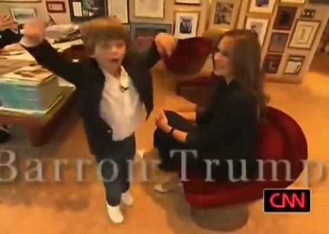 WATCH: Barron Trump's accent blows fans away in childhood video