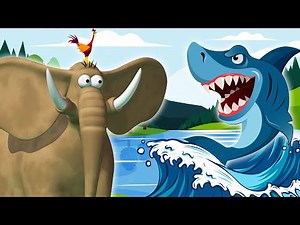 Gazoon | Jaws In The Jungle | Jungle Cartoon Stories | Funny Animal Cartoon For Kids