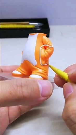 How to Sculpt a Dog from Clay: Easy DIY Tutorial! #ClaySculpting #DIYCrafts #ClayArt