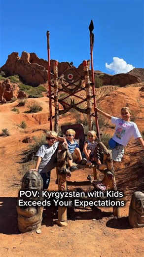 Comment ‘KYRG’ to get my itinerary for Kyrgyzstan with kids 🇰🇬 | Travel Mad Mum
