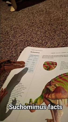 Suchomimus facts #dino #facts
