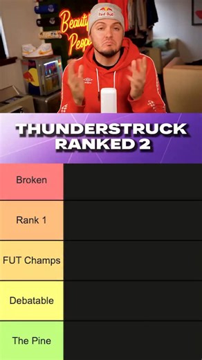 Mike LaBelle | BEST THUNDERSTRUCK PLAYERS Tierlist! ⚡️ #fc26 #ultimateteam #eafc #easportsfc #thunderstruck #mikelabelle #tierlist #eafc26 #easportsfc26 | Instagram