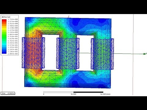 412-Ansys Maxwell | Coreloss 3 phase Transformer [3/3]