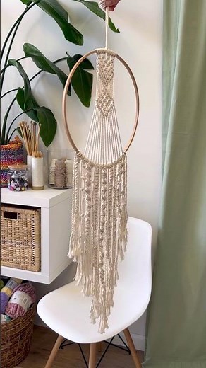 🌿 Macramé Wandbehänge & Traumfänger I Ideen für dein nächstes Knüpf-Projekt I Gratis Anleitungen