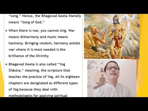 Geeta Olympiad 2025 - Sanjay Nanda - Adhyay 1- Geeta Intro and first few slokas chanting & meaning