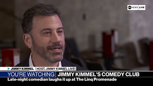 Jimmy Kimmel's comedy club in Las Vegas celebrates its grand opening!