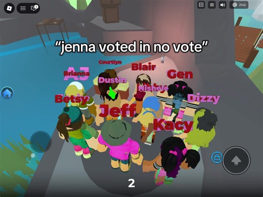 Jenna's Experience with Voting in Roblox