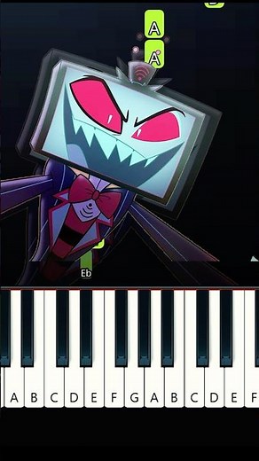 Once We Get Up There - Hazbin Hotel Season 2 (EASY Piano Tutorial)