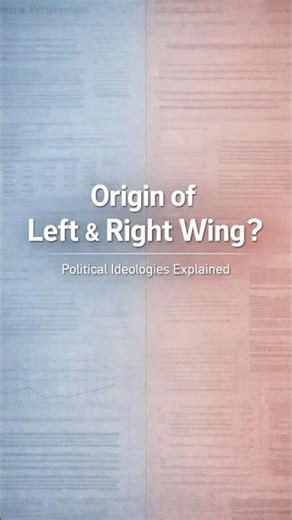 Origin of Left & Right Wing 🪽| Left vs Right Explained #left #right #politics #explore #explain