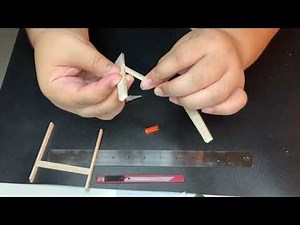 MODEL MAKING USING BALSA WOOD