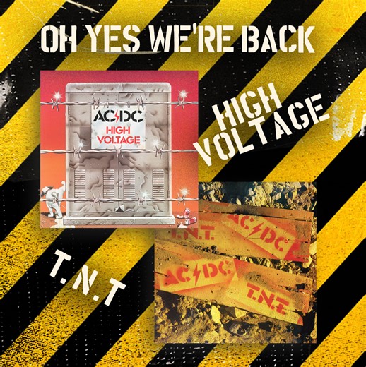 AC/DC To Reissue The Original Australian Editions of ‘High Voltage’ and ‘TNT’