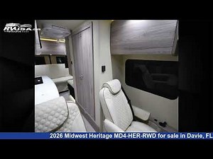 Beautiful 2026 Midwest Heritage Class B RV For Sale in Davie, FL | RVUSA.com