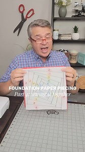 FULL breakdown of how to sew a Foundation Paper Piecing project! You may want to save this to come back to because Bob walks us step by step very specifically. #foundationpaperpiecing #quiltingproject #sewingtutorial #quiltingtutorial | Sewing Parts Online