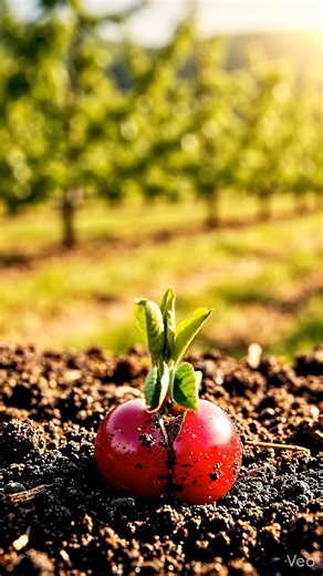 Cherry Tree's Entire Life Cycle in 60 Seconds #satisfying #timelapse