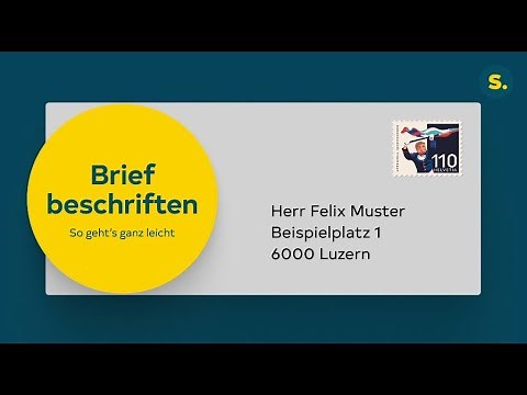 Brief richtig beschriften: So geht's ganz leicht