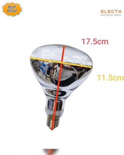 Philips 250W Infrared Bulb E27 220V BR125