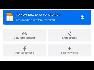 Updated ⚡ Roblox Max Mod APK v2.602.626 - Roblox Mod Menu Apk (Unlimited Robux)
