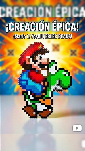 Mario & Yoshi – Mini Colección Perler Beads | Super Mario World (1990)
