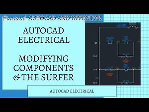 Editing Components in AutoCAD Electrical
