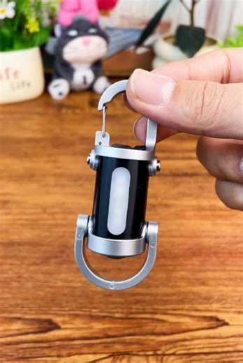 Llavero Linterna de Metal - 3 Modos de Luz SOS Carga de Celular, Súper Potente#tiktokshop #fouryou#fyp#light