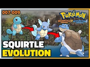 How to Evolve Squirtle into Wartortle and Blastoise in Pokemon HeartGold and SoulSilver
