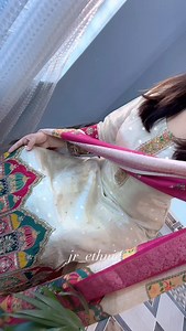 459K views · 19K reactions |  Fabric: Shimmer jacquard Size: 40,42,44,46 | Jr Ethnic | Facebook