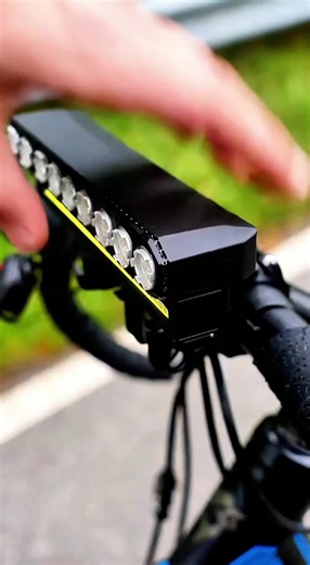USB Rechargeable Bicycle Headlight for Safe Night Rides
