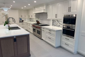 Kitchen Designs by Ken Kelly Creates a Moving Kitchen Tile Backsplash