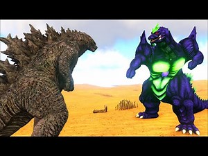 SUPER GODZILLA VS TITANUS KAIJU! (ARK SURVIVAL EVOLVED BATTLE BOSSES)