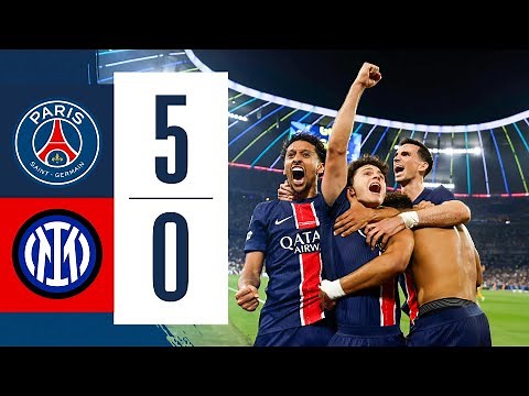 CHAMPIONS OF EUROPE! The highlights from PSG-Inter! 🏆🤩👏